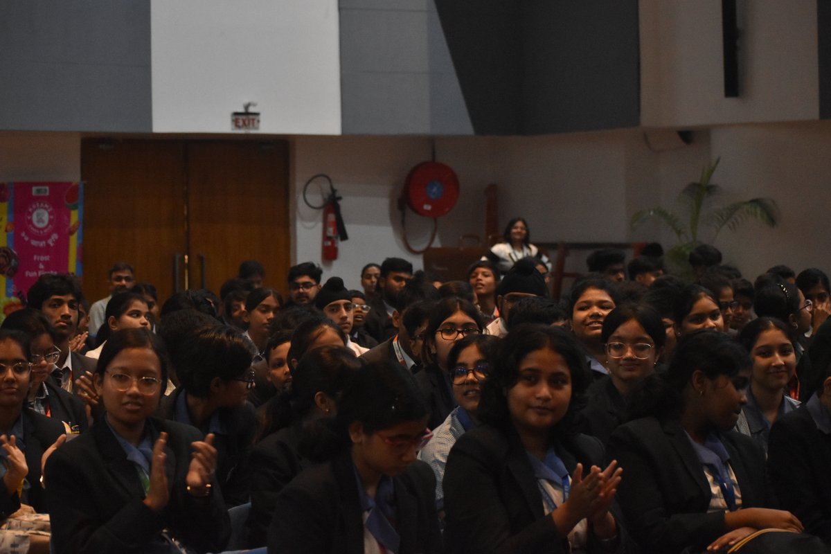 Student audience at finale